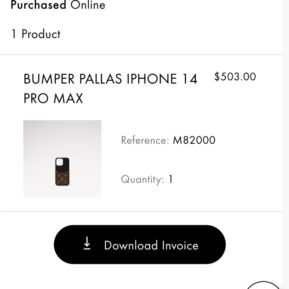 Black Bumper Case for iPhone 14 Pro Max